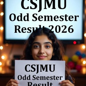 CSJMU Odd Semester Result 2026, Kanpur University Result January 2026, MA BCA Result Declaration CSJMU, UG Practical Marks Extend Notice, B.Lib M.Com Environmental Studies Result 2026, CSJMU Official Result Links.